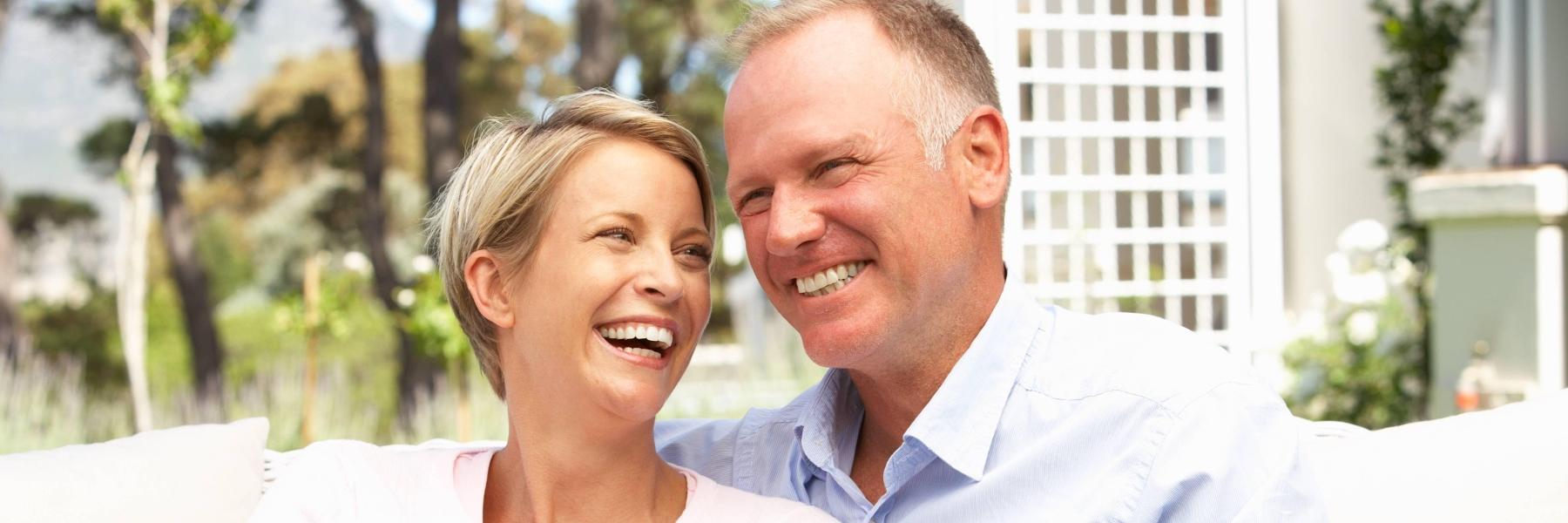 Couple | CEREC dental crowns white bear lake mn