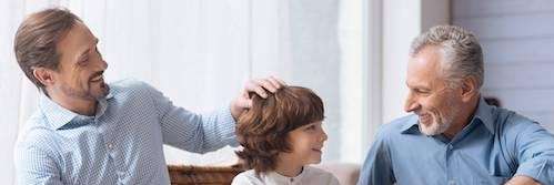 three generation of men | family dentistry white bear lake