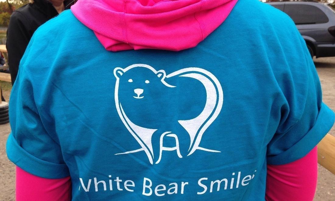 A White Bear Smiles official t-shirt
